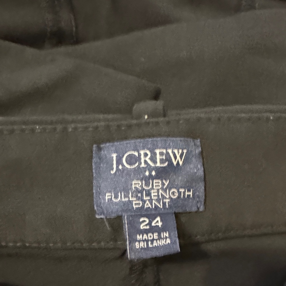 J. Crew Factory Lot Women’s Ruby Full-Length Pant in Black (2) and Navy (1) - Picture 2 of 2